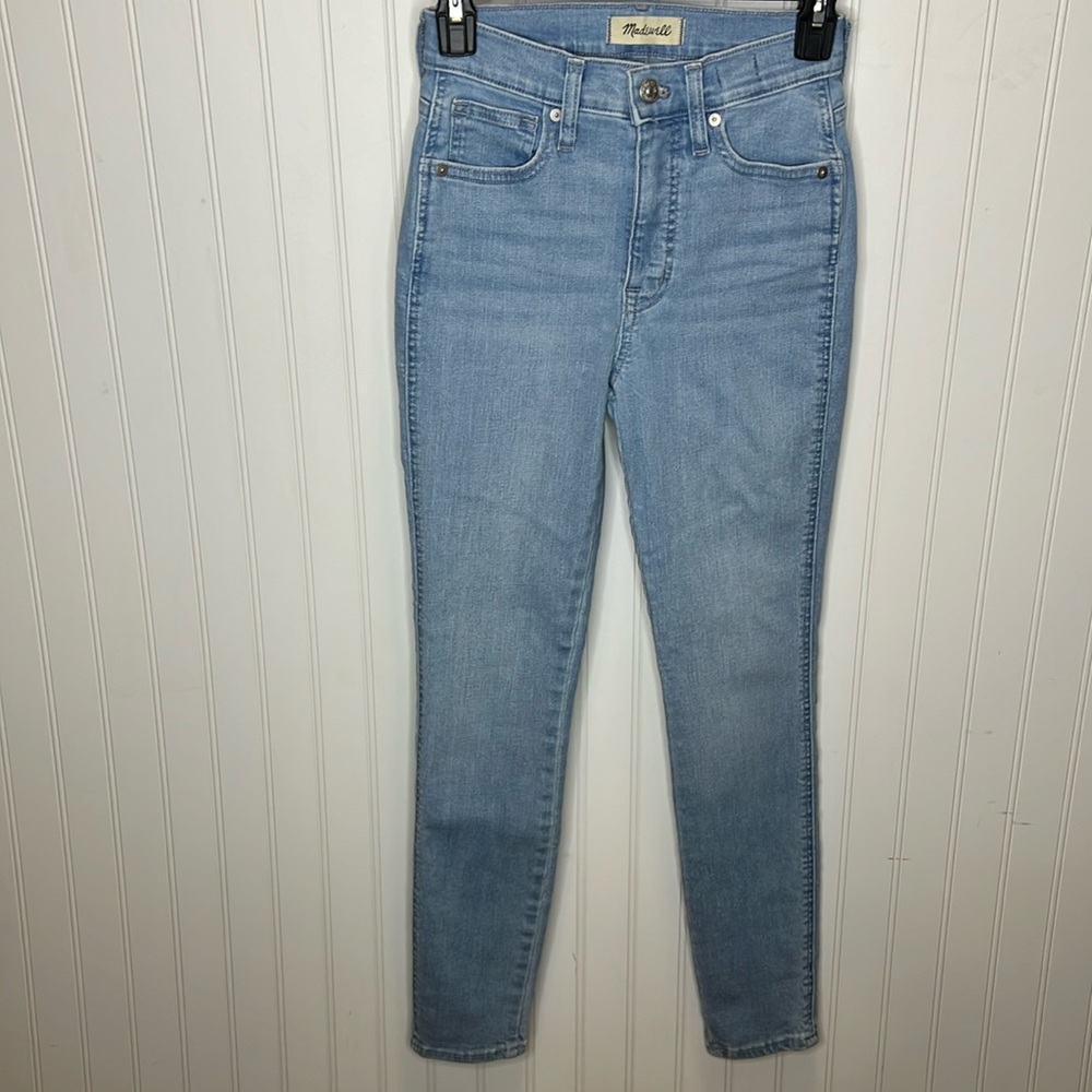 Madewell 10 Inch High Rise Skinny Jeans Size 24